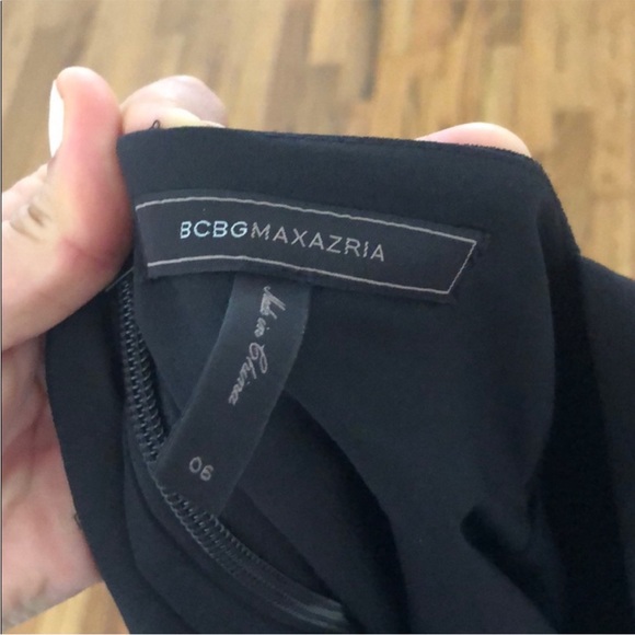 BCBGMaxAzria Bryleigh Crisscross Halter Gown - Picture 11 of 12